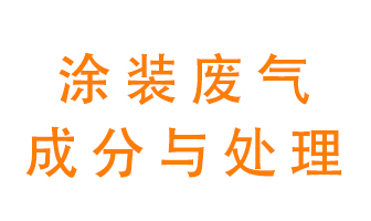 噴漆涂裝廢氣有哪些成分？該用什么廢氣處理設備？