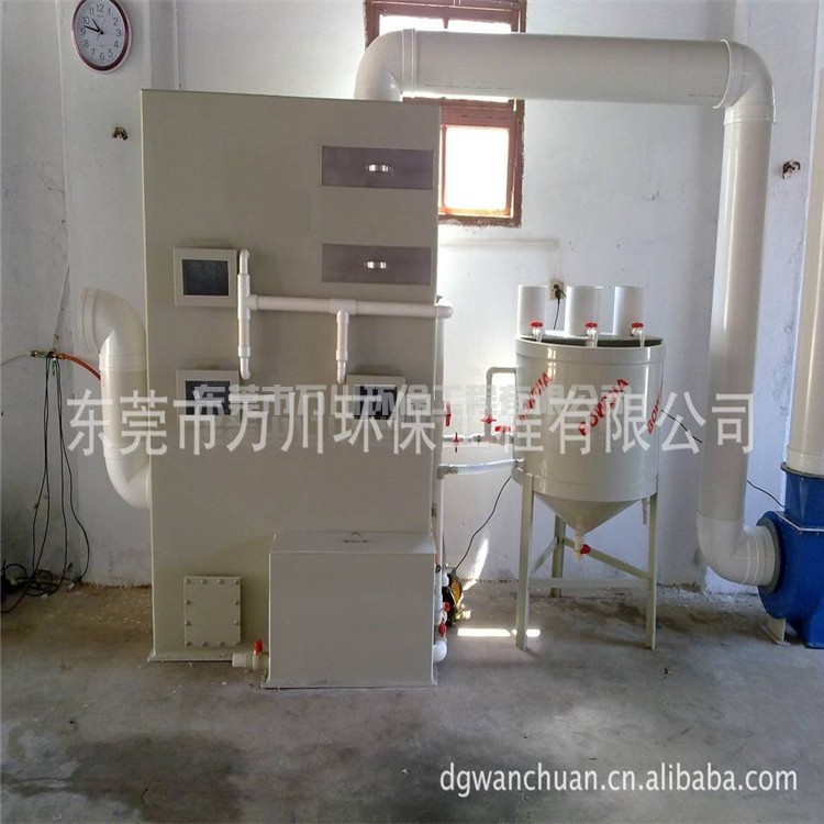 噴淋吸附塔處理家具廠(chǎng)噴漆廢氣